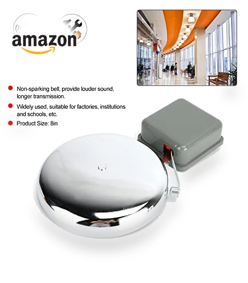 Extra Loud Doorbell Electric Bell — Safety Alarms & Signals, Leapiture