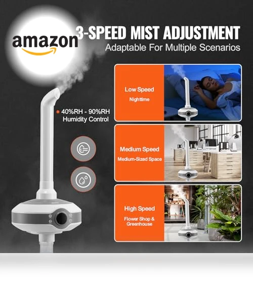 Industrial Commercial Humidifier — Air Moisturizers, VEVOR