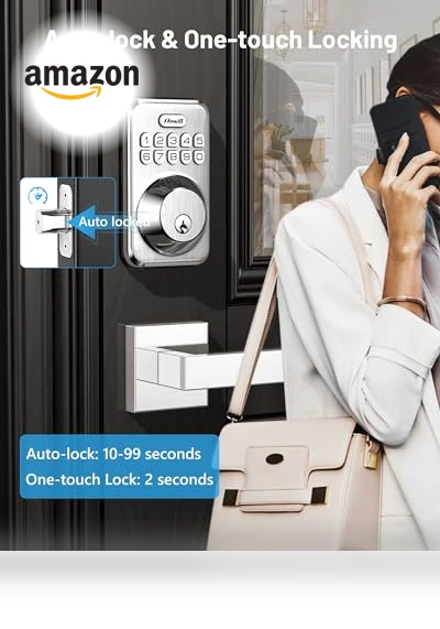 Keyless Entry Door Lock — Padlocks & Hasps, Zowill