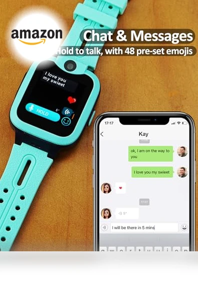Kids Smart Watch with Calling and GPS Tracking — Smartwatches, Easyfone
