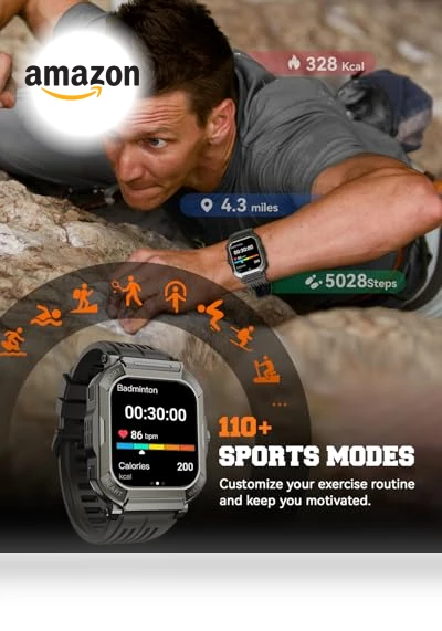 Military Smart Watch — Smartwatches, Paybay