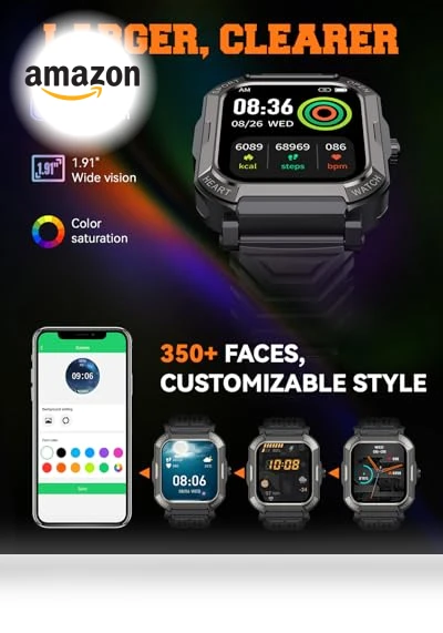Military Smart Watch — Smartwatches, Paybay