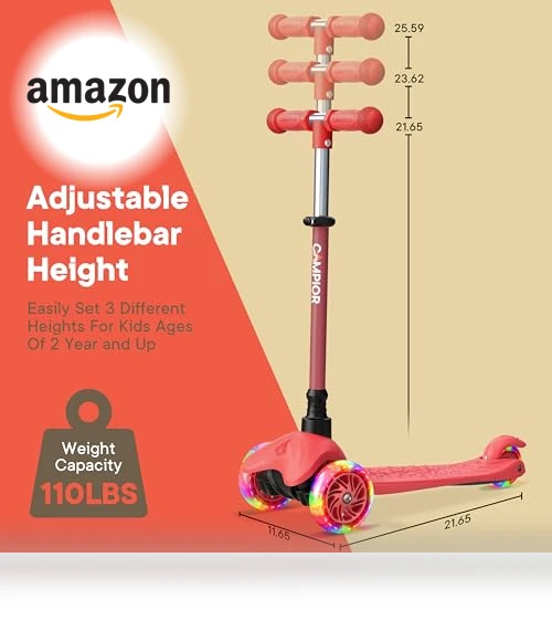 Mini 3 Wheel Scooter for Kids — Electric Vehicles, Campior