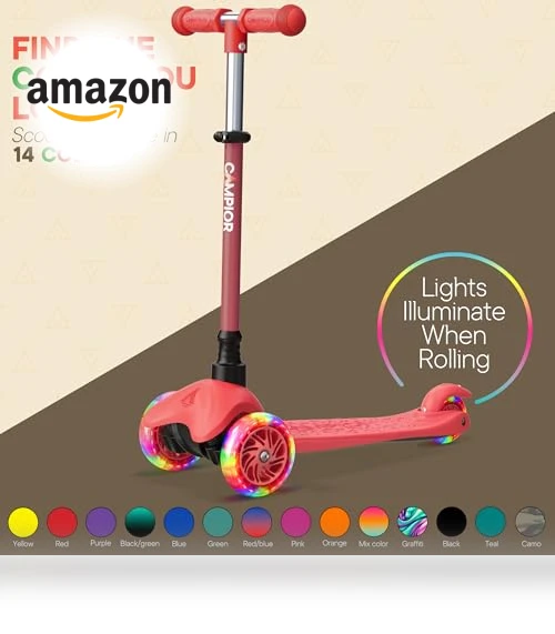 Mini 3 Wheel Scooter for Kids — Electric Vehicles, Campior