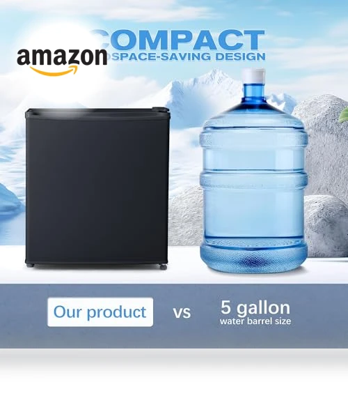 Mini Fridge with Compact Freezer — Mini Fridges, Tehanld