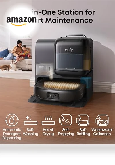 Omni Robot Vacuum and Mop Combo — Vacuums, eufy