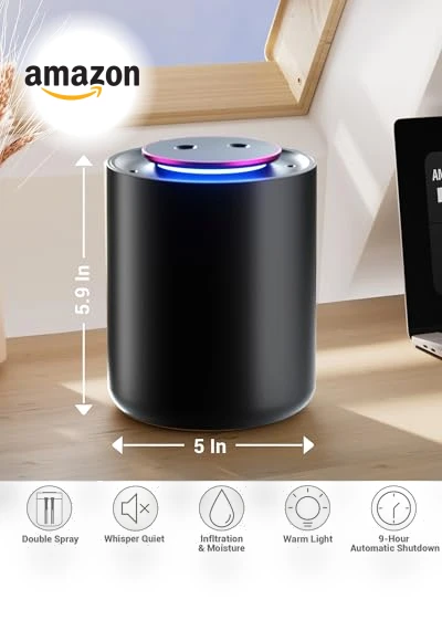 Portable Small Humidifier — Air Moisturizers, KASYDoFF