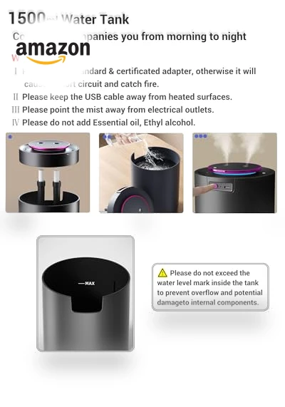 Portable Small Humidifier — Air Moisturizers, KASYDoFF