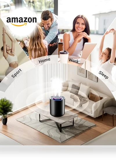 Portable Small Humidifier — Air Moisturizers, KASYDoFF