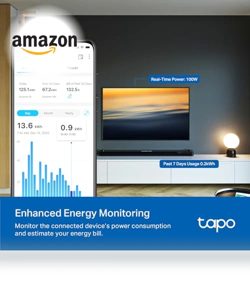 Smart In-Wall Outlet — Smart Home Hubs & Controllers, Tapo