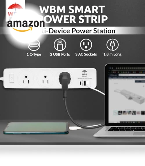 SMART Power Strip — Power Solutions & Surge Protection, WBM
