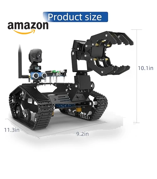 Smart Robot Car Kit with Robotic Arm HD Camera — Robotic Enhancements, XiaoR GEEK
