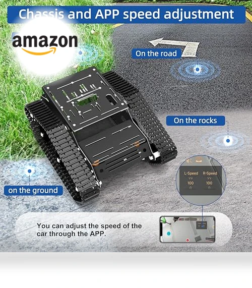 Smart Robot Car Kit with Robotic Arm HD Camera — Robotic Enhancements, XiaoR GEEK