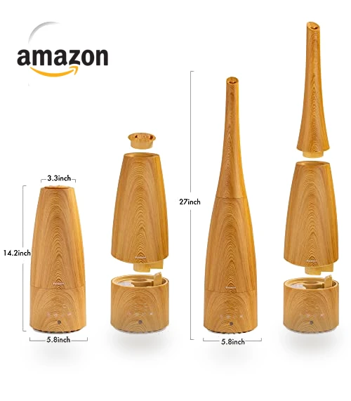 Warm and Cool Mist Ultrasonic Humidifier — Air Moisturizers, Elecameier