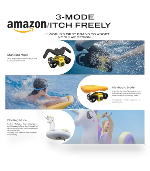 Water Scooter Dual Motors — Electric Self-Balancing Scooters, LEFEET