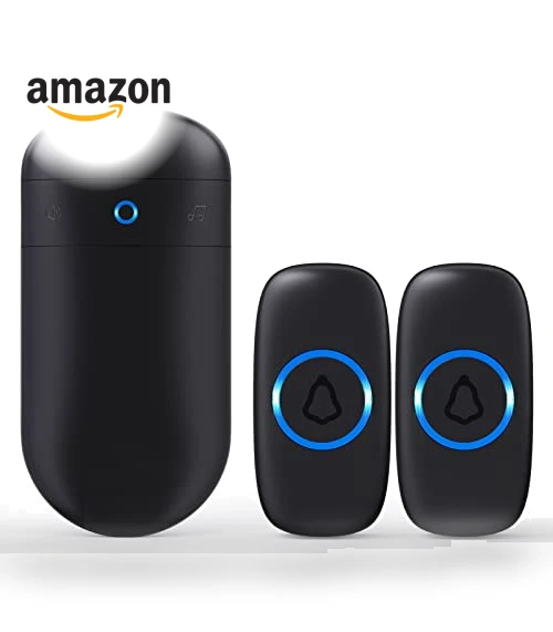 Wireless Doorbell with 2 Buttons — Kits, SECRUI