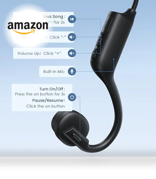 Wireless Sport Headphones — In-Ear Headphones, GLANA