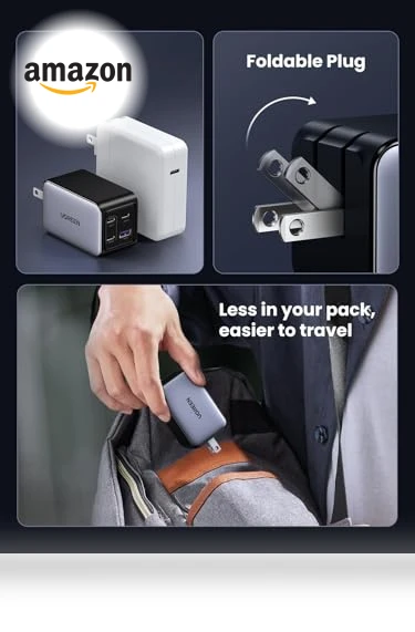 65W USB C Charger Block - Nexode 4-Port GaN Charger — Chargers & Adapters, UGREEN