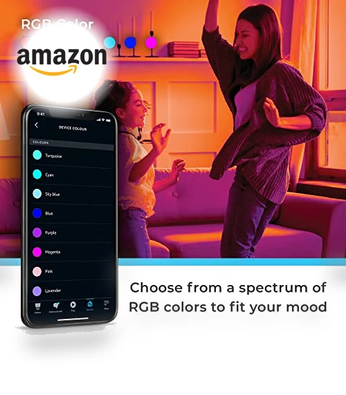 Color-Changing A19 LED Smart Light Bulb — Incandescent, GLOBE
