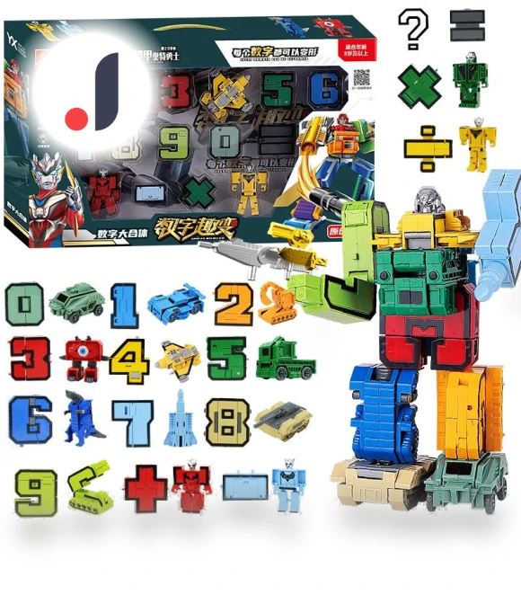 Digital Transforming Robots — Construction Kits, TK Toys