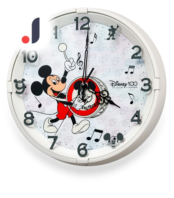 Disney 100th Anniversary Wall Clock — Clocks, Zen Picks - Japan Product select -