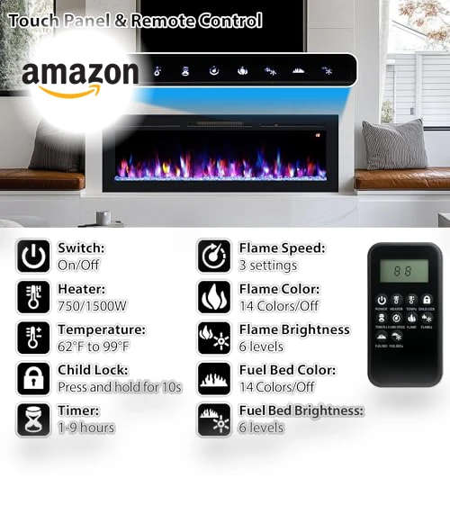 Electric Fireplace Heater — Electric Heating Solutions, Kentsky