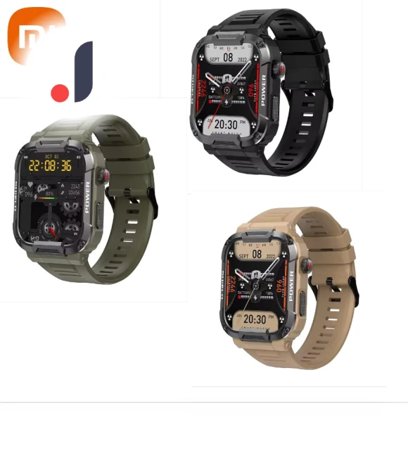 Men's Smart Watch Health Monitor AI Voice Bluetooth Call Fitness Waterproof Sports for IOS Android Phone — Smartwatches, Xiaomi