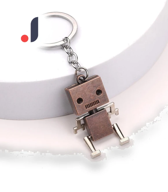Metal Screw Robot Fashionable Universal Keychain — Keychains & Keyrings, Winnerer Uranus