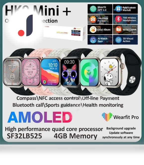 Mini Smartwatch — Wearable Accessories, Cliff of love