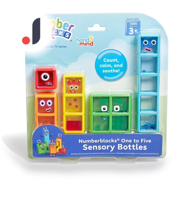 Numberblocks One to Five Sensory Toy Set — Educational, Japan Zen Mall