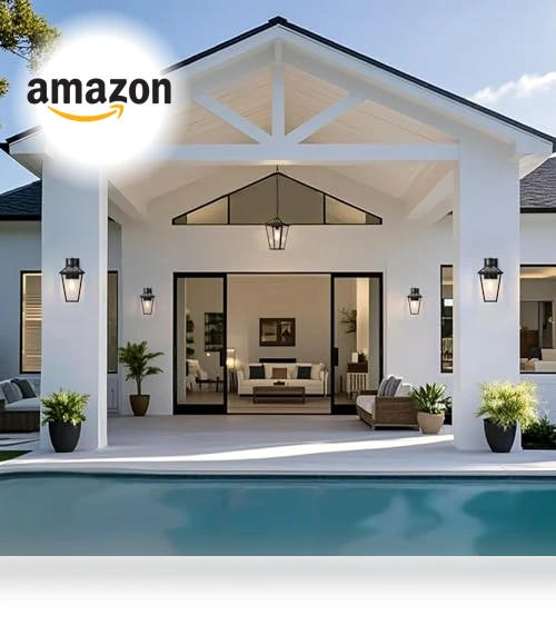 Outdoor Wall Lantern with Motion Sensor — Outdoor Security & Flood Lighting, GOALPLUS