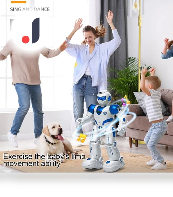Programmable Dancing Robot with LED Eyes — Interactive Figures & Robots, Play with You