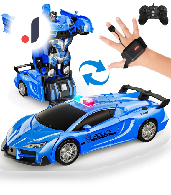 Radio Controlled Car for Kids Robot Toy Transformation Gesture Control Toy Car — Interactive Figures & Robots, DOKI DOKI MARKET form NIPPON