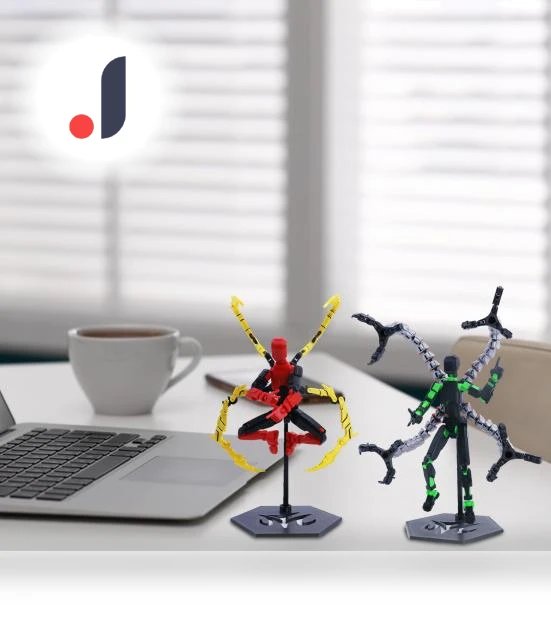 Robot Figure with Accessories — Dolls & Figures, Worry free storage