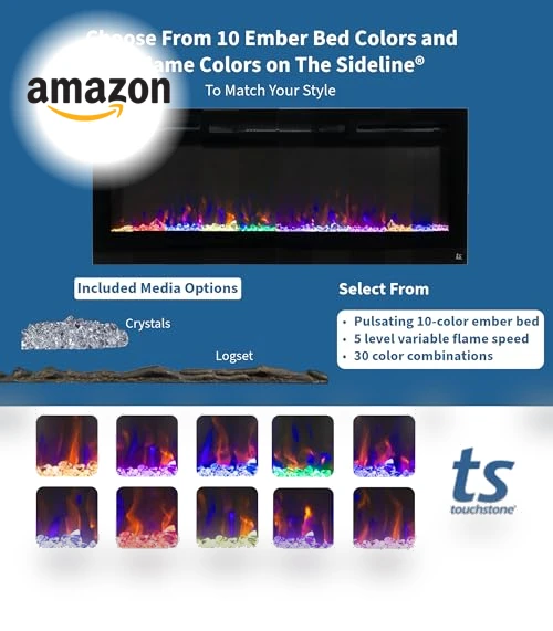 Smart Electric Fireplace — Electric Heating Solutions, Touchstone