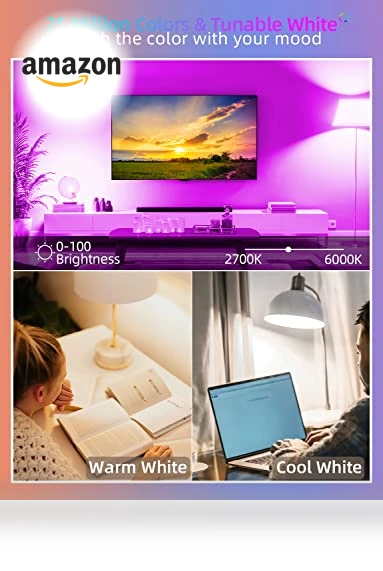Smart LED Light Bulb - Color Changing Bulbs — LED, Dawwee