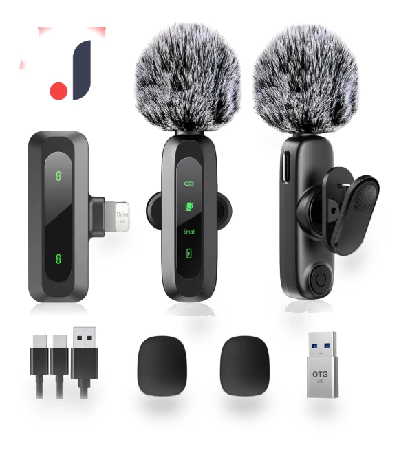 Smart Noise-Canceling Mini Microphone — Microphones, TopSky