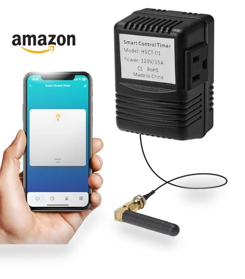 Smart Socket Timer for Low Voltage Landscape Lighting — Timers, Zuomeng