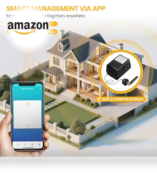 Smart Socket Timer for Low Voltage Landscape Lighting — Timers, Zuomeng