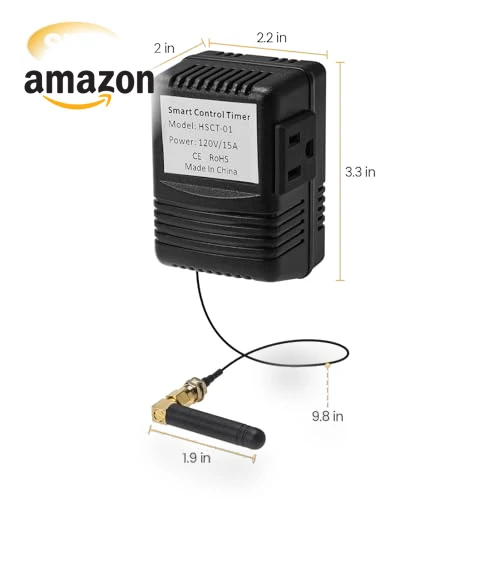 Smart Socket Timer for Low Voltage Landscape Lighting — Timers, Zuomeng