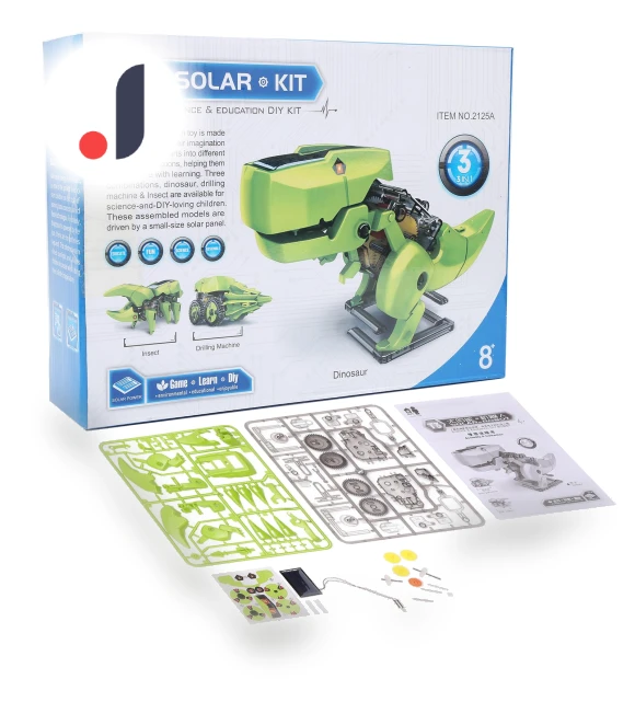 Solar Robot Construction Kit — Solar Power, Neoglint