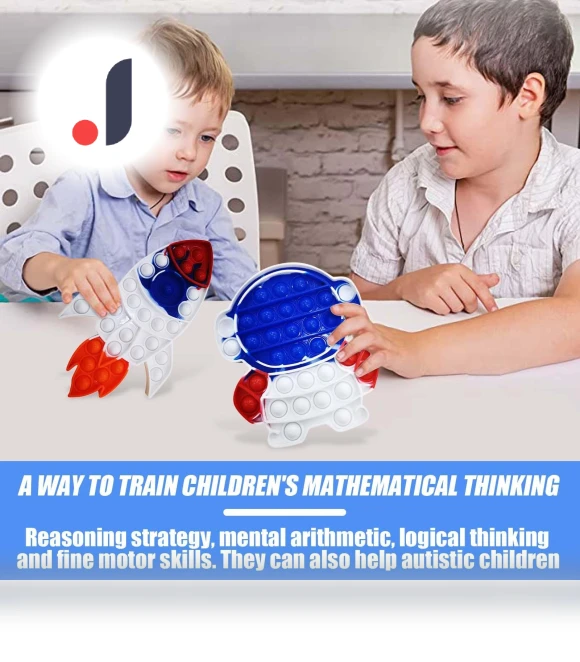Stress Relief Sensory Bubble Push Toy — Stress Relievers, Muhayund