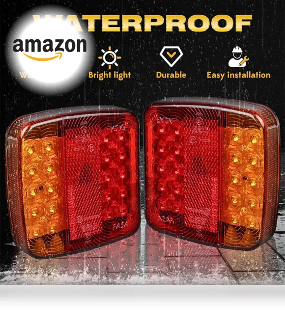 Wireless Magnetic Trailer Tail Light Kit — Trailer Lights, Generic