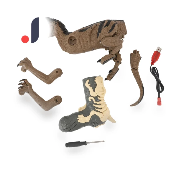 2 in 1 Remote Control Dinosaur Toy — Two-Way Radios for Kids, Neoglint
