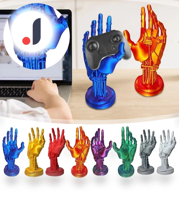3D Printed Robot Hand — Wrist Rests, Winnerer Saturn