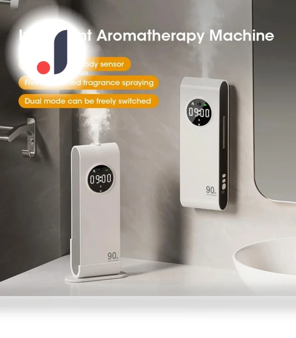 Automatic Touch Aromatherapy Device with Night Light — Diffusers, OFFICE-MALL