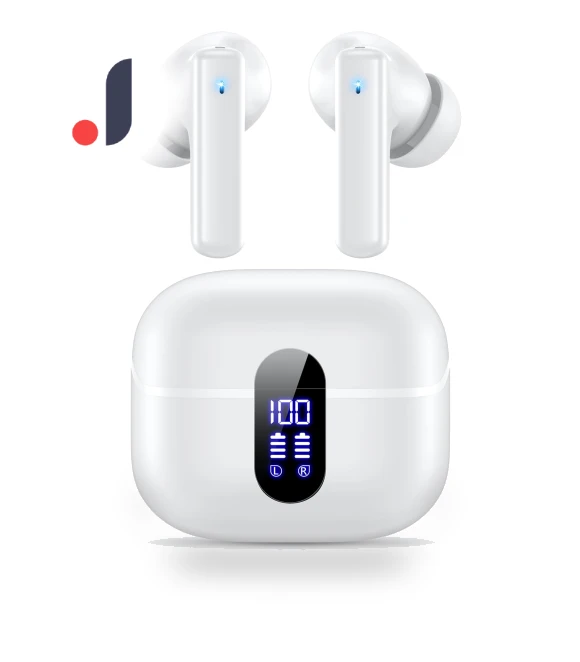 Bluetooth Headphones with LED Display — Over-Ear Headphones, Japan Electronics