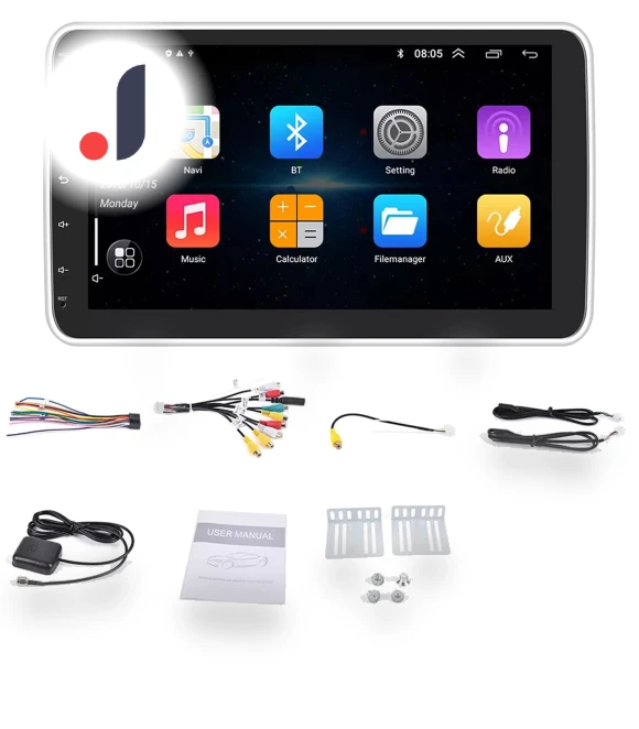 Car Radio with Bluetooth and HD Radio — Car Installation Essentials, Elenxs