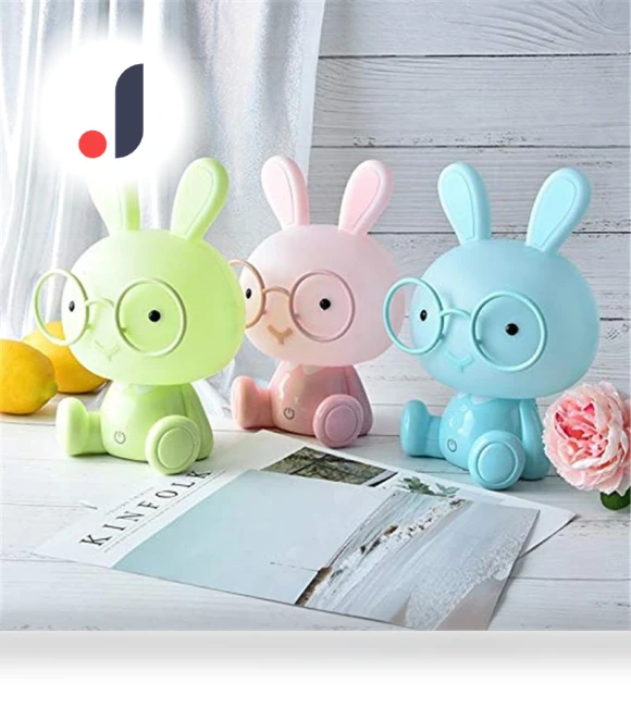 Cartoon LED Night Light with Touch Control — Night Lights, Build My Home