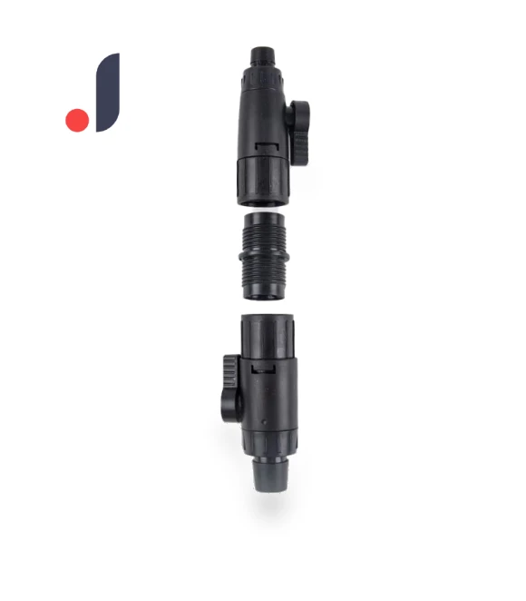 Double Quick-Release Connector for Aquarium Water Control Valve Hose — , BigBee
